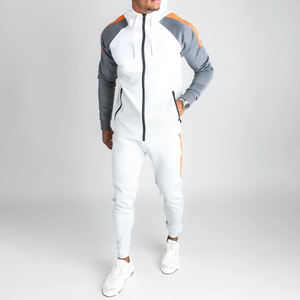 Survêtement en coton avec logo personnalisé Survêtements de sport de haute qualité pour hommes Dernière mode Ensembles 2 pièces Survêtements pour hommes - Product Image 3