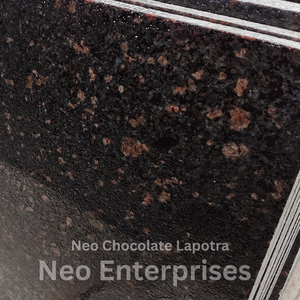 Surface de pierre de granit polie Neo Chocolate Lapotra de haute qualité pour la conception de cuisine et de salle de bain - Product Image 2