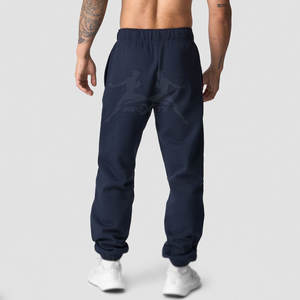Pantalon de survêtement de style jogger avec cordon de serrage à la taille et poches latérales Pantalon de survêtement confortable avec poignets élastiques et texture lisse - Product Image 2
