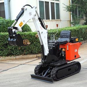 Mini Excavadora AM-08 de 0.8 Toneladas, Sistema Totalmente Hidráulico con Motor y Bomba, Alta Potencia de Excavación, Accesorios Negros - Product Image 6
