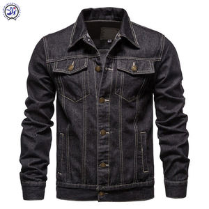Veste en jean décontractée pour homme 2026 OEM, coupe oversize, coupe-vent, respirante, éco-responsable, boutons recouverts, style urbain, pour l'hiver - Product Image 5