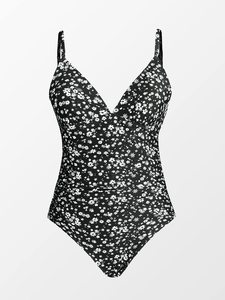 Factory Direct Sale Solid Color Swimming Suit Custom Made Women's Clothing Swimming Suit For Adult Size - Product Image 2