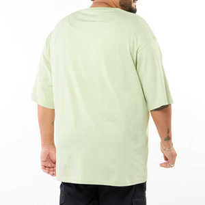 T-shirt pour homme à épaules tombantes, tendance, de qualité supérieure, logo/couleurs personnalisés, prix bas, OEM, nouvelle mode - Product Image 2