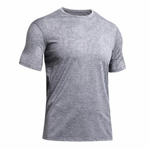 T-shirt de sport à manches courtes pour homme personnalisé, séchage rapide, respirant, pour la salle de sport, l'entraînement en plein air, le jogging - Vêtements de sport en gros, blanc - Product Image 3