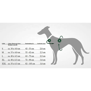 Harnais robuste réglable avec sangle de poitrine, intérieur doux, ajustement confortable pour les tailles grandes, moyennes et petites, utilisation en extérieur - Product Image 6