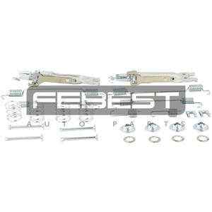 Kit di montaggio pastiglie freno FEBEST (0204-G15RAR-KIT) - Product Image 1