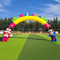 Arche gonflable géante pour la promotion de marques, les événements marketing et les lieux de photos populaires