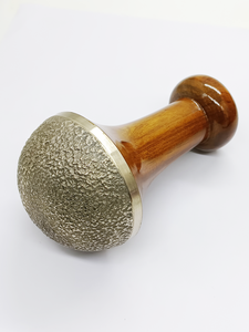 Kansa vatki ที่นวดเท้าด้ามไม้ใช้นวดเท้าสำหรับการบำบัดรักษาอาการปวดการล้างพิษผิวหนังแบบดั้งเดิมโดยตรงสำหรับ100% - Product Image 4