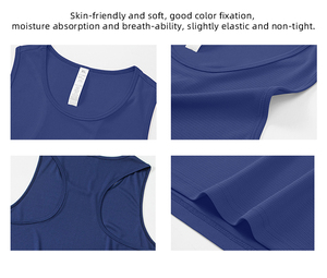 Chaleco Deportivo Informal para Hombre para Correr al Aire Libre, Talla Grande, Transpirable, de Secado Rápido, 100% Algodón, Camiseta sin Mangas Personalizada, Camiseta Deportiva de Punto - Product Image 4