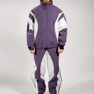 Traje de Esquí Impermeable y Cortavientos para Hombre, Chaqueta y Pantalones Profesionales para Snowboard, Ropa de Nieve Térmica Transpirable para Invierno - Product Image 1