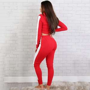 Vente en gros de pantalons de survêtement à capuche ensembles de jogging pantalons cargo survêtements unisexes ensemble de 2 pièces Amir survêtement pour femmes service OEM - Product Image 3
