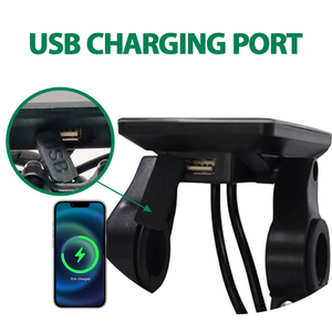 كمبيوتر رقمي مقاوم للماء للدراجة الكهربائية UTAR2 عداد المسافات وعداد السرعة مع ميزات سلكية - Product Image 3