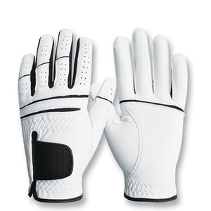 Mejor estilo Premium mano izquierda Cabretta guantes de golf de cuero logotipo personalizado calidad elegante con piel de oveja producto más vendido - Product Image 6