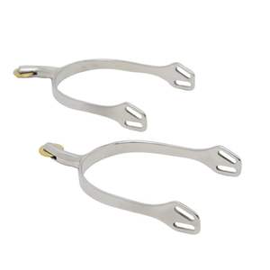 Vente en gros OEM de haute qualité Dummy Spur Ladies Brass Ovale rectangle Shanks Bent Neck for Riders - Product Image 2