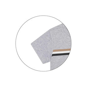 Haute qualité unisexe décontracté ensembles de gymnastique hommes à manches courtes été sport survêtement respirant imprimé t-shirt prix - Product Image 3