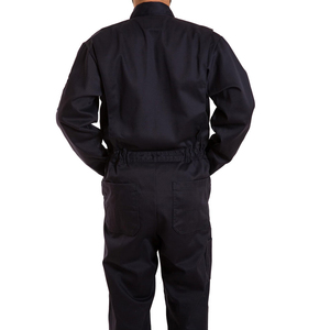 Comprar Overol de trabajo negro retardante transpirable Overol de trabajo de alta calidad resistente al fuego para la venta 2025 - Product Image 2