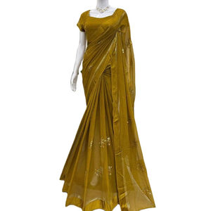 เสื้อเบลาส์ผ้าปาร์ตี้ผ้าไหมผ้าแพรแฟนซีพิมพ์ลายดิจิทัลสีสดใสสง่างามแต่ดูสวยสง่า - Product Image 1