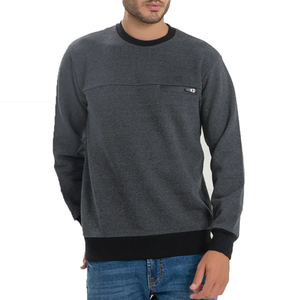 2025-2026 OEM/ODM Logo personnalisé Jacquard coton Patch tissu pull hommes et unisexe col rond tricoté pull pour l'hiver - Product Image 1