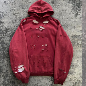 Sweat à capuche unisexe 2026 pour homme, couleur unie, 100 % coton, effet délavé soleil, coupe classique, molleton, style streetwear hiver - Product Image 1