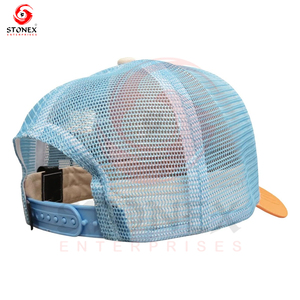 Vente en gros Casquette de camionneur simple 6 panneaux Casquette de camionneur professionnelle en mousse de qualité supérieure avec logo imprimé sur mesure - Product Image 6