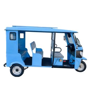 La fábrica es compatible con OEM, superventas, triciclo eléctrico popular Tuk-tuk Bajaj, potente <span class=keywords><strong>taxi</strong></span> de pasajeros de 3 ruedas - Product Image 1