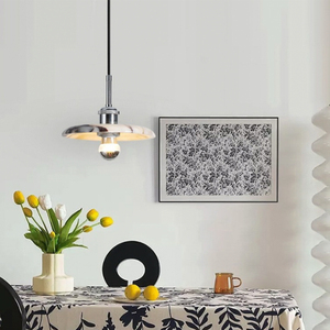 Lampe suspendue en marbre chromé LED Luminaire suspendu moderne de luxe pour cuisine salle à manger et hôtel Importé d'Asie et du Moyen-Orient - Product Image 2