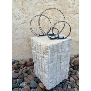 Porte-lampes à thé en fer enduit noir Design élégant pour la décoration de table de mariage Accents pour la maison et les événements spéciaux Lot de 4 - Product Image 4