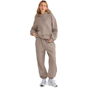 Causal Wear Long Sleeves Women Tracksuit Plain <b>Blank</b> Solid Color Breathable Tracksuits for Women's - Product Image 5