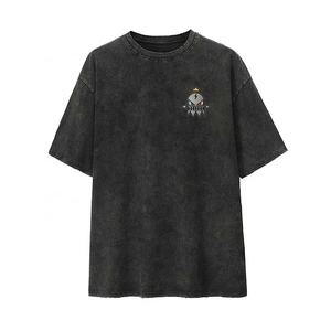 เสื้อยืดผู้ชายไซส์ใหญ่ แขนสั้น ผ้าฝ้าย 100% พิมพ์ลายสกรีน ระบายอากาศดี ขายส่ง - Product Image 5