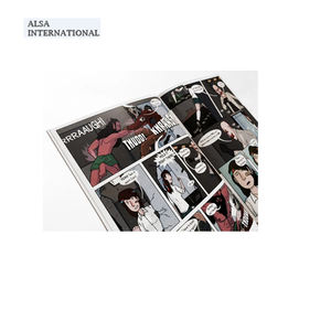 Service d'impression de bandes dessinées de haute qualité avec options d'étiquettes de gaufrage en papier fantaisie et papier kraft-Prix - Product Image 6