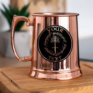 Taza de cobre moderna para bebidas, taza de té y café, utensilios de cocina, hogar, Hotel, restaurante, artículos de bebidas de la India - Product Image 2