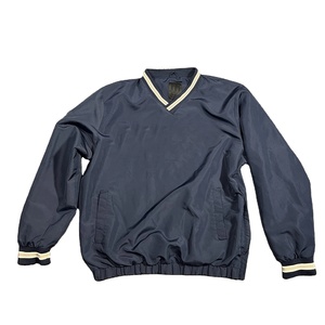 แจ็กเก็ตกันลมใส่เล่นกอล์ฟฟุตบอลคลับแบบสวมหัวแห้งเร็วระบายอากาศได้ดีเย็บปักลาย - Product Image 6