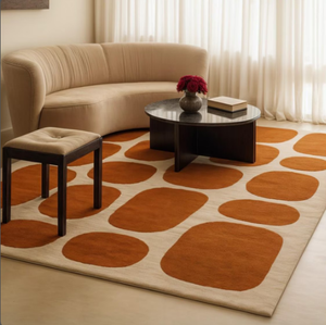 KNOT <b>RUG</b> hand tufted wool high quality hand made eco friendly dotted non slip <b>rug</b> for Living room kids hotels office - Product Image 1