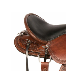 Juego de tachuelas de cuero genuino de primera calidad, monturas de carreras occidentales e inglesas para montar a caballo - Product Image 5