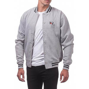 Chaqueta Urbana para Hombre, Estilo Letterman, Cuello Alto, Logotipo Frontal, Elegante, Casual, Reversible, Tejido Cómodo para Moda Urbana - Product Image 4