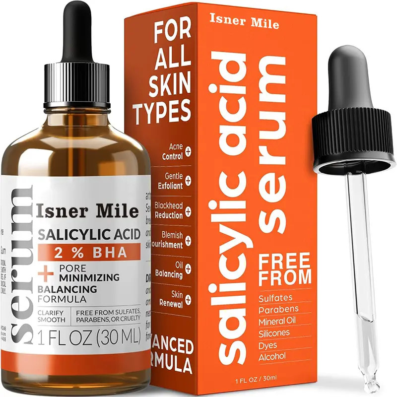 Aceite de escualano Suero facial de plantas naturales puras Aceite hidratante multiusos de grado premium prensado en frío y sin refinar para la piel