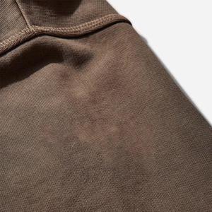 100% Organic Cotton sunfade hoodie Men's Winter Hooded Unisex Sun Faded High Quality <b>Thick</b> <b>Fleece</b> 420gsm Heavy Weight - Product Image 3