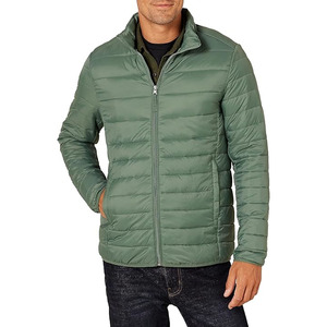 Chaqueta de Invierno con Estampado OEM, Color Naranja, Chaqueta de Burbujas para Hombre, Talla Grande, Chaquetas y Abrigos Acolchados para Hombre para Exteriores 2026 - Product Image 1