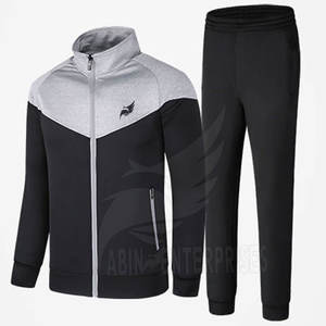 Conjunto Deportivo de Dos Piezas para Hombre, Corte Regular, Transpirable, 100% Algodón, para Estilos de Vida Activos, Sesiones de Gimnasio y Uso Diario - Product Image 1