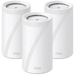 TPLink Deco BE85 (paquete de 3) Sistema de malla WiFi 7 Tribanda BE22000 para todo el hogar, paquete de 3 - Product Image 1