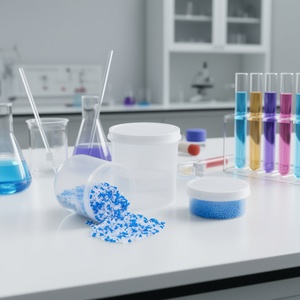 Burkle GmbH ขวดห้องปฏิบัติการโปร่งใสพร้อมฝาเกลียวสำหรับใช้ในอุตสาหกรรมและห้องปฏิบัติการ - Product Image 3