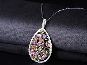 อัญมณีธรรมชาติ R020 925เงินสเตอร์ลิงเครื่องประดับสีฟ้าบุษราคัมแซฟไฟร์พลอยอเมทิสต์แหวนโอปอลขายส่งจากประเทศไทย - Product Image 4