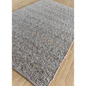 Tapis en jute et chanvre tissés à plat de couleur bleue unie Abrash pour la maison PDJW-21 - Product Image 2