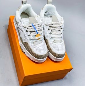 Zapatos de Diseñador de Lujo de Alta Calidad al por Mayor, Zapatos de Cuero de Marca Famosa para Hombre, Zapatillas Deportivas Originales con Logotipo de Lujo para Mujer, Zapatillas Deportivas para Hombre - Product Image 4