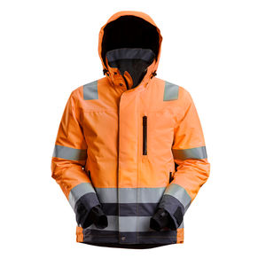 Veste de sécurité haute visibilité professionnelle personnalisée de qualité supérieure en Cordura réfléchissante pour l'hiver, logo personnalisé - Product Image 4