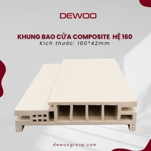 Porte en verre cadre de porte jambages de porte haute qualité nouveau style WPC moderne Deewoo étanche emballage personnalisé fabrication du Vietnam - Product Image 6