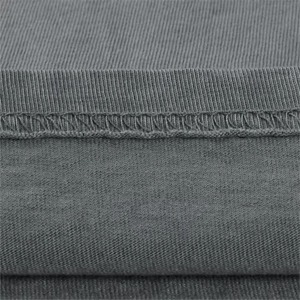 T-shirt décontracté surdimensionné pour homme 280g, imprimé par transfert thermique, 100% coton, couleur unie, lourd, anti-plis, col rond, manches courtes, long - Product Image 4