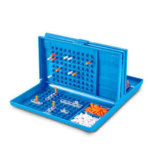 Jeu de société de stratégie pour 2 joueurs, bataille navale éducative en plastique pour les fêtes - Product Image 3