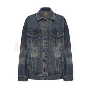 Service OEM, veste en jean pour homme, vente en gros, dernier design, veste en jean pour homme, veste en jean pour homme chaude pour l'hiver, fabriquée au Pakistan - Product Image 1