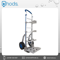 Chariot à bouteilles en aluminium de haute qualité pour le transport de bouteilles de 7 gallons avec roulements FAG allemands haut de gamme